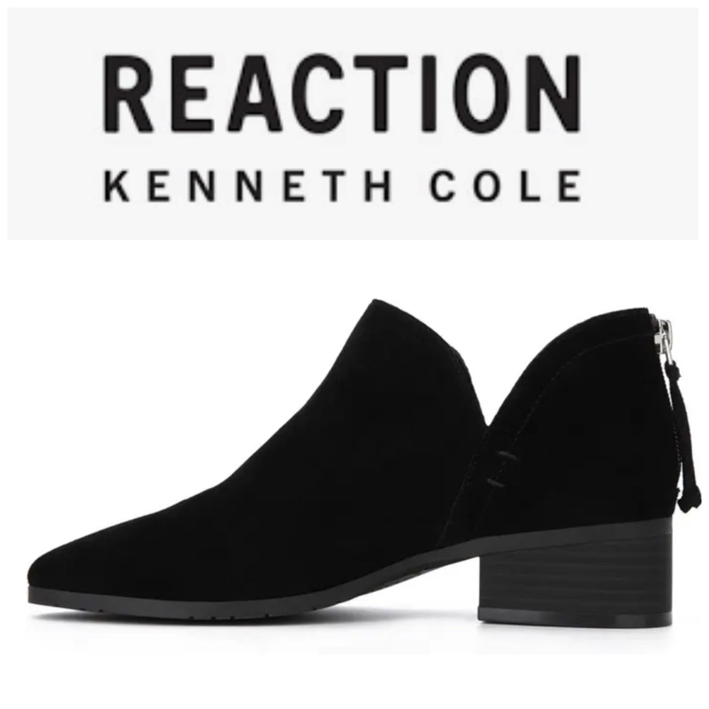 NEW Kenneth Cole Reaction Side Skip Suede Ankle Boot